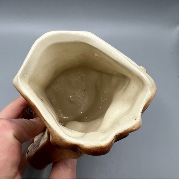 VINTAGE HORSE & COLT HEAD PLANTER - 1950'S - EXCELLENT CONDITION - Picture 4 of 6